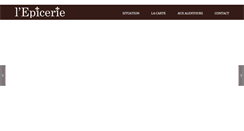 Desktop Screenshot of lepicerie-amboise.com